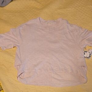 Light Pink Cropped T-Shirt